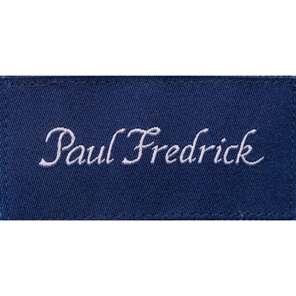 Paul Fredrick 2-Pcs Suit Brown Jacket Blazer Sz 44R Pants 38X29.5 Wool/Cashmere - Picture 10 of 16